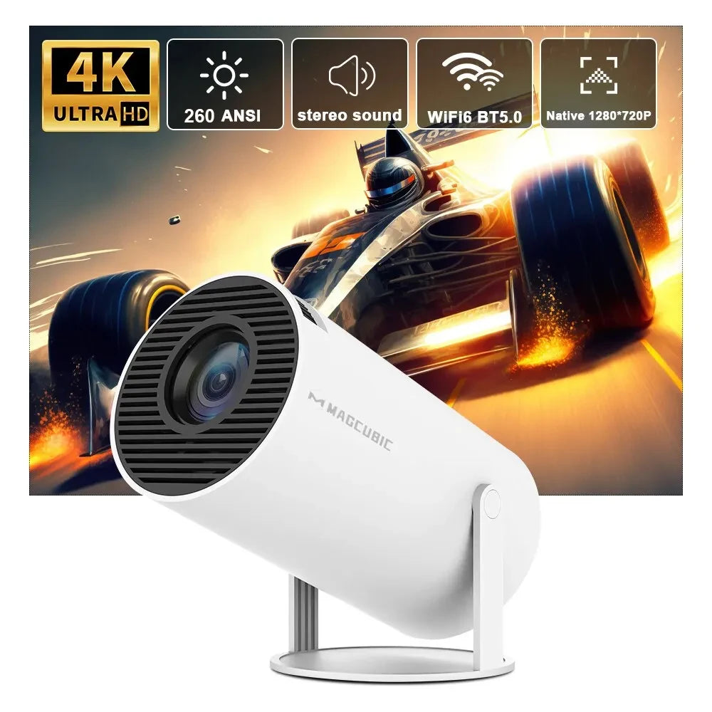 Magcubic Projector HY300 Pro 4K Android 11 Dual Wifi6 260ANSI